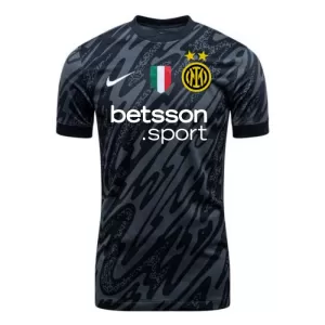 Inter Milan Torwart Trikot 24/25 für Herren Schwarz