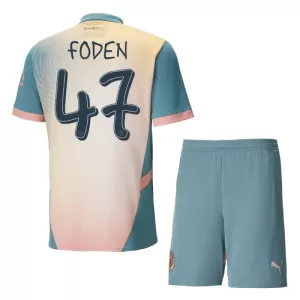 Manchester City Phil Foden 47 4.Trikot 24/25 für Kinder Manchester City Phil Foden 47 4.Trikot 24/25 für Kinder