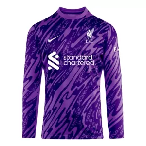 Liverpool Torwart Trikot 24/25 Langarm für Herren Lila Liverpool Torwart Trikot 24/25 Langarm für Herren Lila