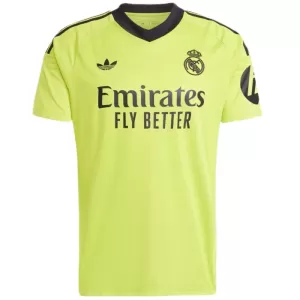 Real Madrid Thibaut Courtois 1 Torwart Ausweichtrikot 24/25 für Herren
