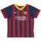 Barcelona 2013-14 Heimtrikot Retro für Herren