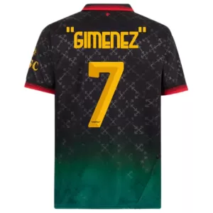 AC Milan Santiago Gimenez 7 4.Trikot 24/25 für Herren AC Milan Santiago Gimenez 7 4.Trikot 24/25 für Herren