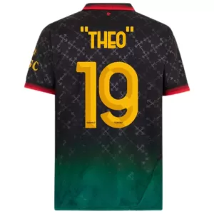 AC Milan Theo Hernández Hernandez 19 4.Trikot 24/25 für Herren AC Milan Theo Hernández Hernandez 19 4.Trikot 24/25 für Herren