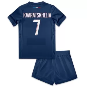 Paris Saint-Germain Kvaratskhelia 7 Heimtrikot 24/25 für Kinder