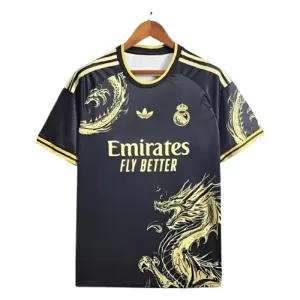 Real Madrid Trikot 24/25 Dragon für Herren Schwarz (Speziell)