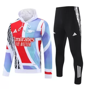 Arsenal Trainingspullover-Kit mit Kapuzenpullover 24/25 für Herren Weiß Arsenal Trainingspullover-Kit mit Kapuzenpullover 24/25 für Herren Weiß