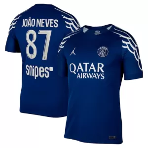 Paris Saint-Germain Joao Neves 87 4.Trikot 24/25 für Herren