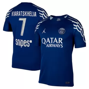Paris Saint-Germain Kvaratskhelia 7 4.Trikot 24/25 für Herren