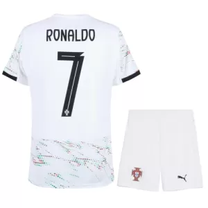 Portugal Cristiano Ronaldo 7 Auswärtstrikot 2025 für Kinder Portugal Cristiano Ronaldo 7 Auswärtstrikot 2025 für Kinder