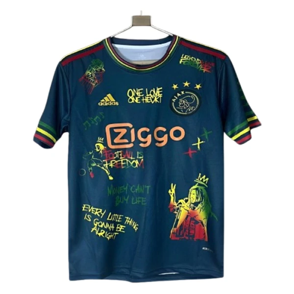 Ajax Amsterdam x Bob Marley Trikot 24/25 für Herren Navy Ajax Amsterdam x Bob Marley Trikot 24/25 für Herren Navy