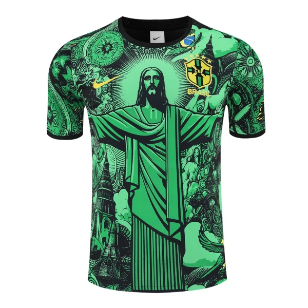 Brasilien Trikot 24/25 für Herren Grün (Speziell) Brasilien Trikot 24/25 für Herren Grün (Speziell)