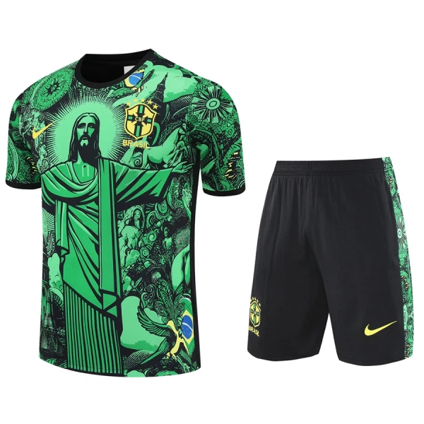 Brasilien Trikot 24/25 für Kinder Grün (Speziell)
