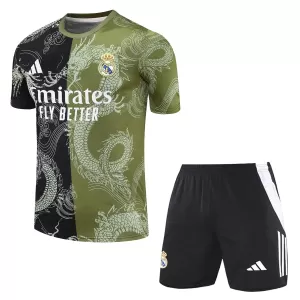 Real Madrid Trikot 24/25 Dragon für Kinder Grün