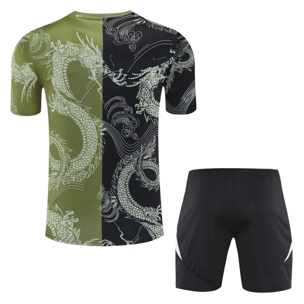 Real Madrid Trikot 24/25 Dragon für Kinder Grün