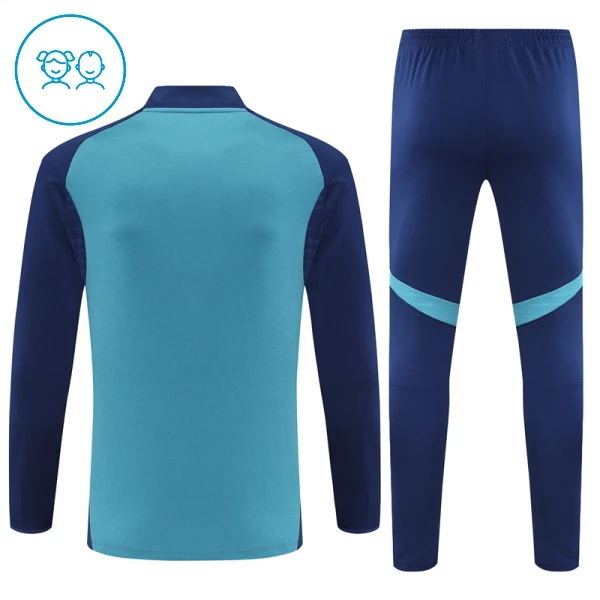 Arsenal Trainingspullover-Set 25/26 für Kinder Blau