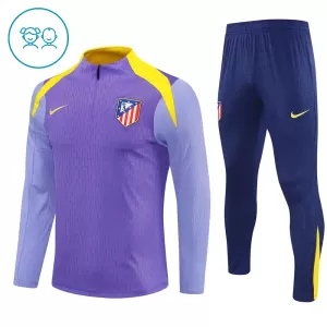 Atlético Madrid Trainingspullover-Set 25/26 für Kinder Lila Atlético Madrid Trainingspullover-Set 25/26 für Kinder Lila