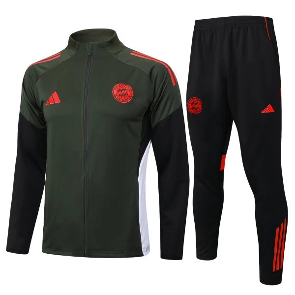 FC Bayern München Trainingspullover-Set 25/26 für Herren Grün FC Bayern München Trainingspullover-Set 25/26 für Herren Grün