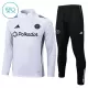 Inter Miami CF Trainingspullover-Set 25/26 für Kinder Weiß Inter Miami CF Trainingspullover-Set 25/26 für Kinder Weiß