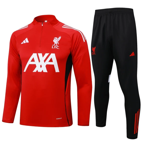Liverpool Trainingspullover-Set 24/25 für Herren Rot Liverpool Trainingspullover-Set 24/25 für Herren Rot