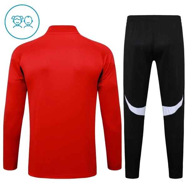 Liverpool Trainingspullover-Set 24/25 für Kinder Rot