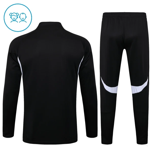 Liverpool Trainingspullover-Set 24/25 für Kinder Schwarz