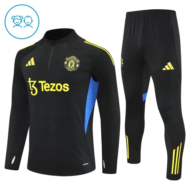 Manchester United Trainingspullover-Set 25/26 für Kinder Manchester United Trainingspullover-Set 25/26 für Kinder