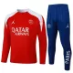 Paris Saint-Germain Trainingspullover-Set 25/26 für Herren Rot Paris Saint-Germain Trainingspullover-Set 25/26 für Herren Rot