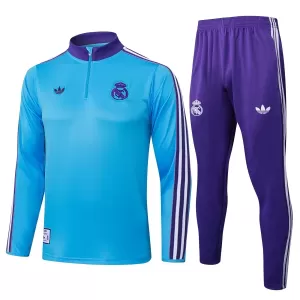 Real Madrid Trainingspullover-Set 25/26 für Herren Blau