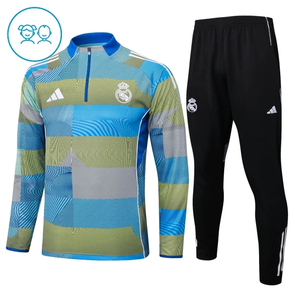 Real Madrid Trainingspullover-Set 25/26 für Kinder Real Madrid Trainingspullover-Set 25/26 für Kinder