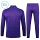 Real Madrid Trainingspullover-Set 25/26 für Kinder Lila