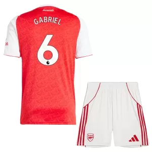Arsenal Gabriel 6 Heimtrikot 25/26 für Kinder Arsenal Gabriel 6 Heimtrikot 25/26 für Kinder