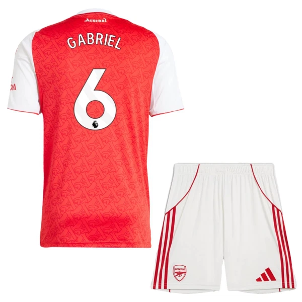 Arsenal Gabriel 6 Heimtrikot 25/26 für Kinder Arsenal Gabriel 6 Heimtrikot 25/26 für Kinder