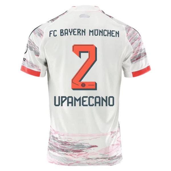 FC Bayern München Dayot Upamecano 2 Auswärtstrikot 25/26 für Herren FC Bayern München Dayot Upamecano 2 Auswärtstrikot 25/26 für Herren