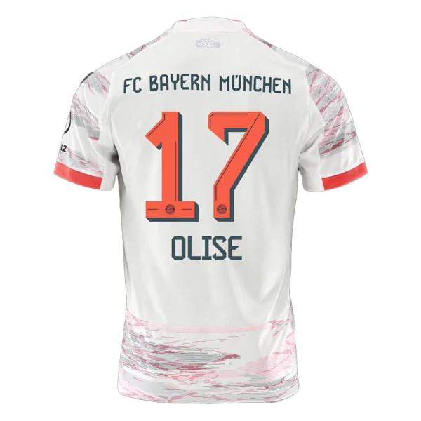 FC Bayern München Olise 17 Auswärtstrikot 25/26 für Herren FC Bayern München Olise 17 Auswärtstrikot 25/26 für Herren