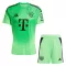 FC Bayern München Torwart Trikot 25/26 für Kinder Grün