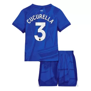 Chelsea Cucurella 3 Heimtrikot 25/26 für Kinder Chelsea Cucurella 3 Heimtrikot 25/26 für Kinder