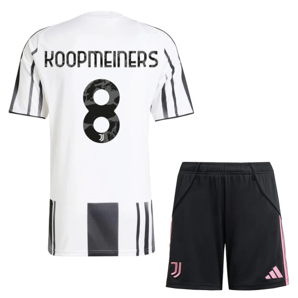 Juventus Koopmeiners 8 Heimtrikot 25/26 für Kinder Juventus Koopmeiners 8 Heimtrikot 25/26 für Kinder