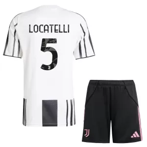 Juventus Locatelli 5 Heimtrikot 25/26 für Kinder