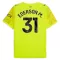 Manchester City Ederson Moraes M. 31 Torwart Trikot 25/26 für Herren Gelb