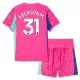 Manchester City Ederson Moraes M. 31 Torwart Trikot 25/26 für Kinder Rosa Manchester City Ederson Moraes M. 31 Torwart Trikot 25/26 für Kinder Rosa
