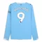 Manchester City Erling Haaland 9 Heimtrikot 25/26 Langarm für Herren