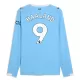 Manchester City Erling Haaland 9 Heimtrikot 25/26 Langarm für Herren