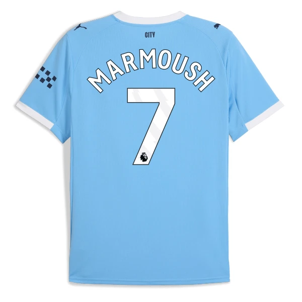 Manchester City Marmoush 7 Heimtrikot 25/26 für Herren Manchester City Marmoush 7 Heimtrikot 25/26 für Herren