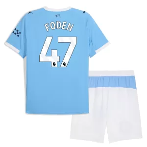 Manchester City Phil Foden 47 Heimtrikot 25/26 für Kinder Manchester City Phil Foden 47 Heimtrikot 25/26 für Kinder