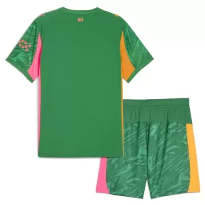 Manchester City Torwart Trikot 25/26 für Kinder Grün