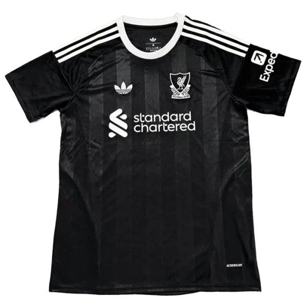 Liverpool Torwart Trikot 25/26 für Herren Schwarz Liverpool Torwart Trikot 25/26 für Herren Schwarz