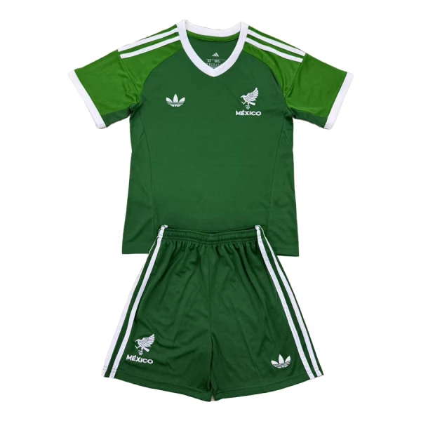 Mexiko Torwart Trikot 2025 für Kinder Grün Mexiko Torwart Trikot 2025 für Kinder Grün