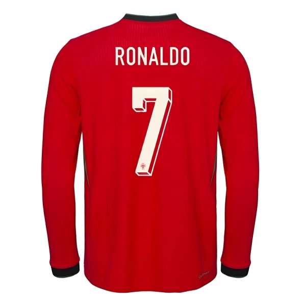 Portugal Cristiano Ronaldo 7 Heimtrikot 2025 Langarm für Herren