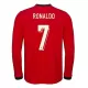 Portugal Cristiano Ronaldo 7 Heimtrikot 2025 Langarm für Herren