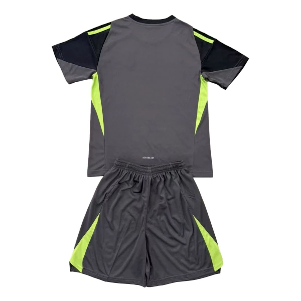 Real Madrid Torwart Trikot 25/26 für Kinder Schwarz